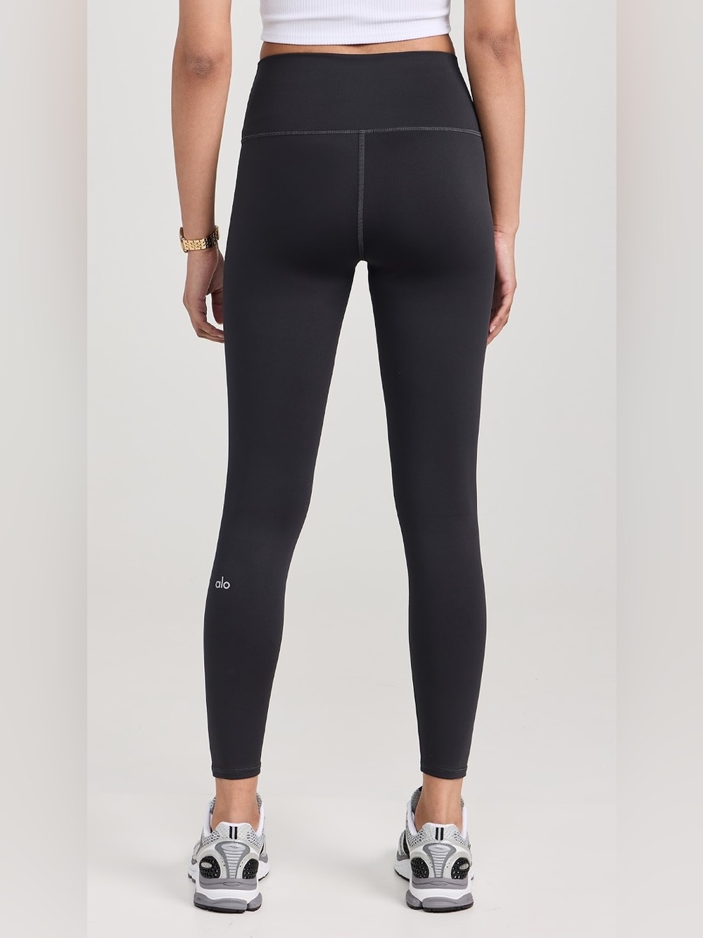ALO Airlift leggings high waisted 7/8 ankle workout Anthracite